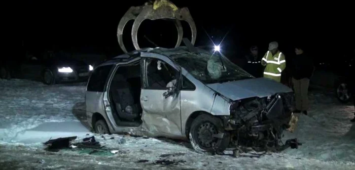 Accident Horodnic de Sus, Suceava, FOTO Dănuţ Zuzeac