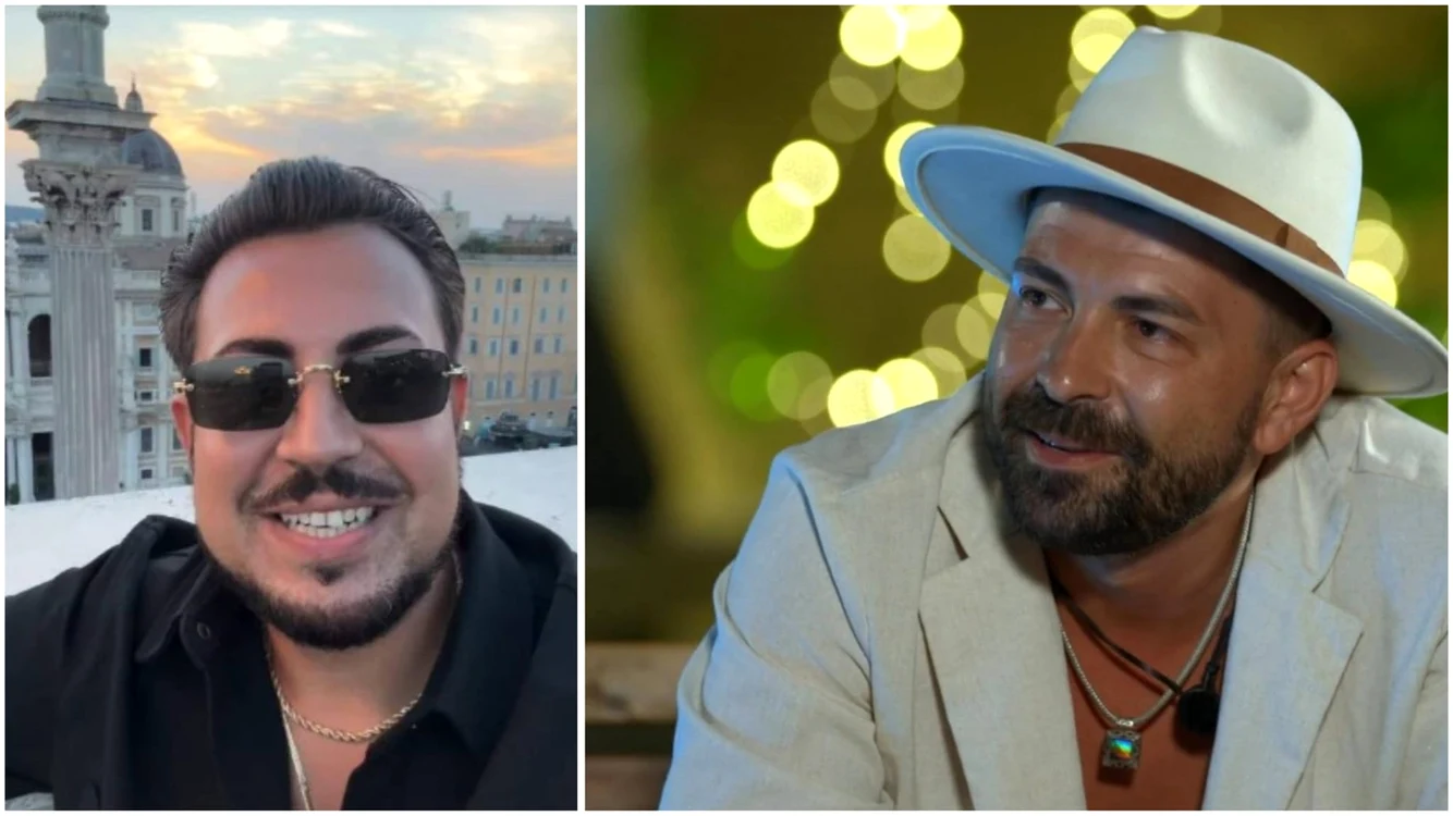 Prințul Marco și Marian Grozavu.