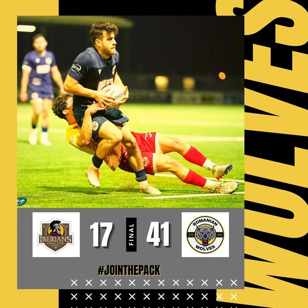 Romanian Wolves a câștigat bronzul în Rugby Europe Super Cup 2023