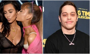 kim kardashian ariana grande pete davidson jpg