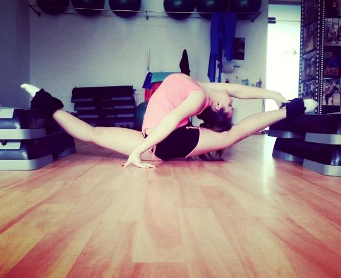 Crina în timpul unui antrenament