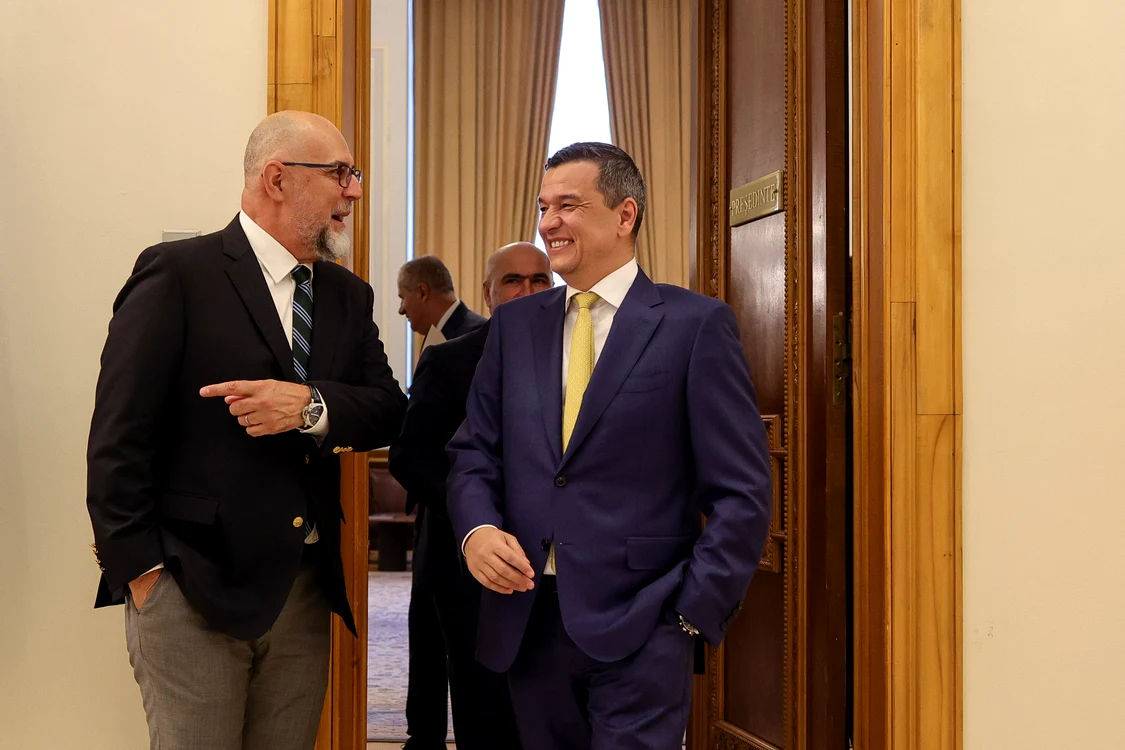  Kelemen Hunor şi Sorin Grindeanu Foto: Inquam Photos/Octav Ganea