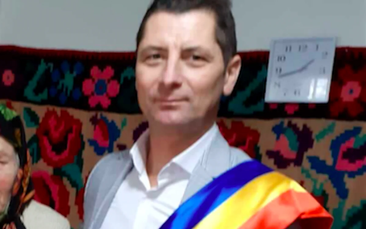 Adrian Antochi, fost primar la Ghindăoani FOTO Facebook