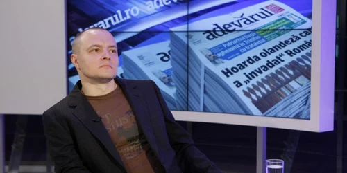Gabriel Dinu la Adevarul Live FOTO Eduard Enea