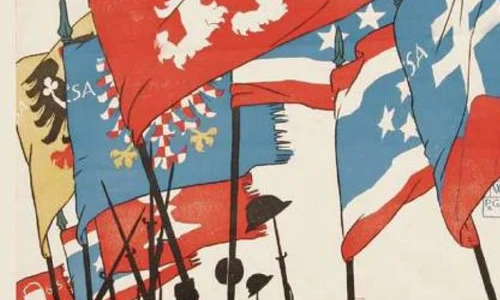 Expoziţia “Arta în tranşeele Primului Război Mondial”   reflectarea războiului în operele artiştilor plastici cehi şi români jpeg