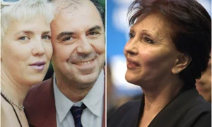 Silvia Dumitrescu și Dida Dragan au fiecare câte un băiat cu chitaristul Florin Ochescu 