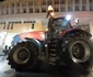 Protestul tractoriștilor în centrul Timișoarei FOTO Ștefan Both