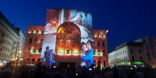 Videomapping de Ziua Ucrainei la Timișoara FOTO Ștefan Both jpg4 jpg