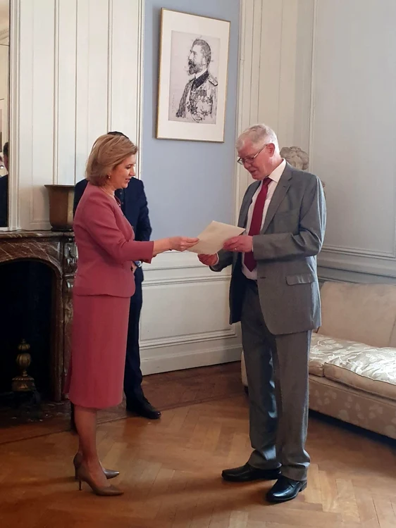 Istoricul Dennis Deletant, momentul primirii cetățeniei române.  