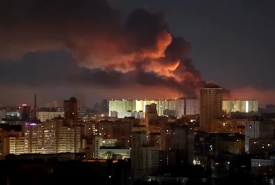 Atac masiv de drone în Ucraina Foto   Captură video Reuters jpg