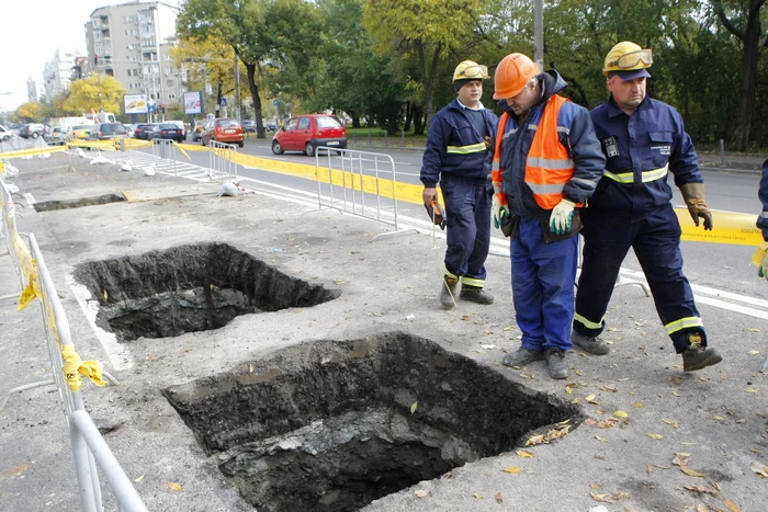 Fotografia polițistului Bogdan Gigină, la locul accidentuluifoto: Dorin Constanda