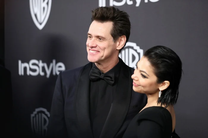 Jim Carrey şi Ginger Gonzaga FOTO Guliver/Getty Images