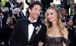 adrien brody georgina chapman cannes2023 getty jpg