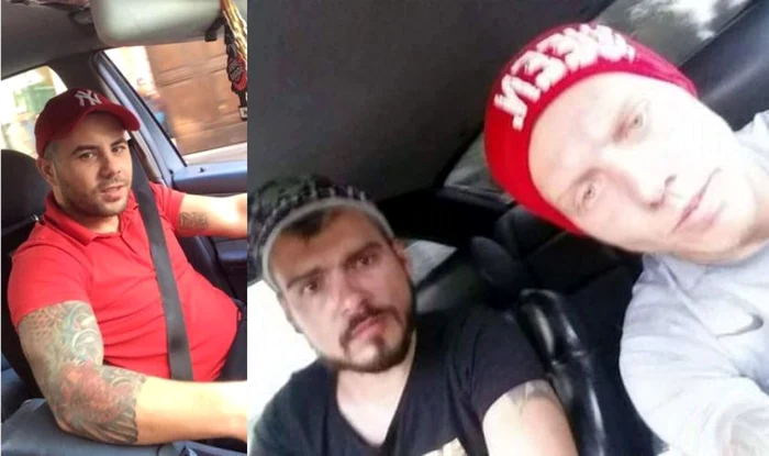 Victima, Cristian Brot (stânga), Iulian Mădălin Pentelie şi Florin Pâtea Foto: arhivă Adevărul