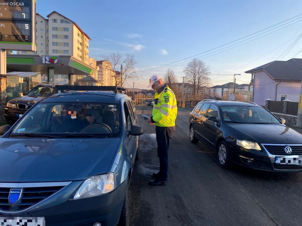 Zeci de polițiști au fost angrenați în acțiune FOTO Poliția Neamț