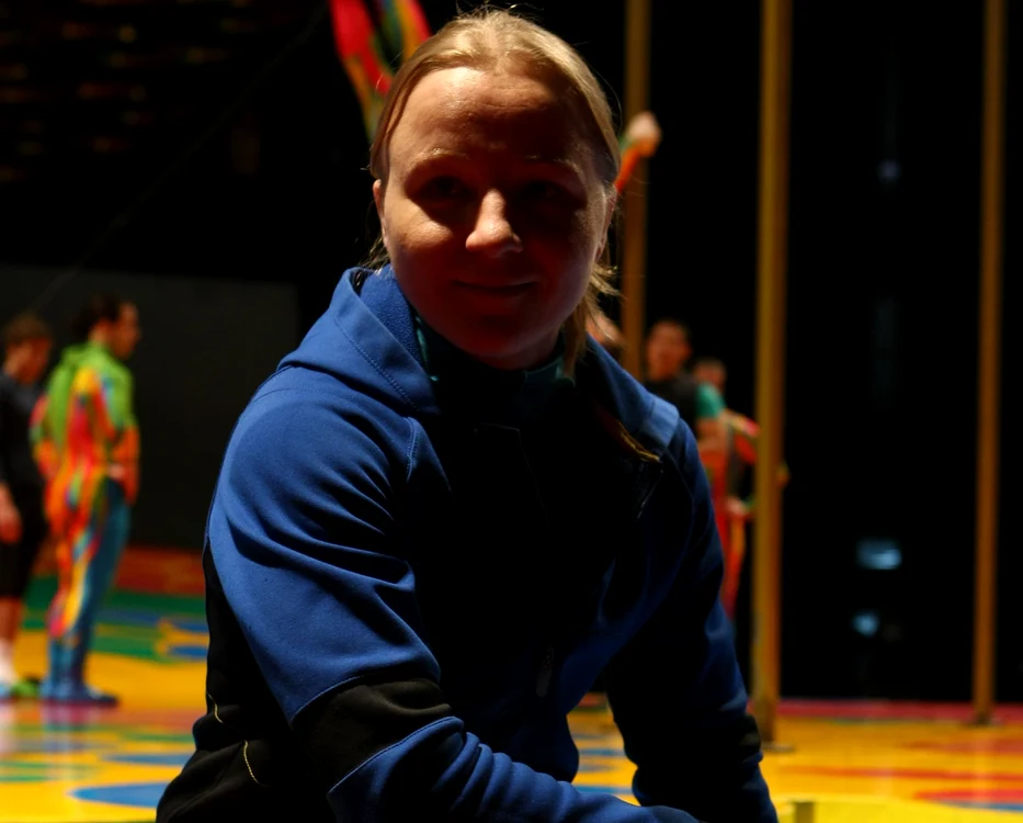 Katya Kuziankova, acrobată în „Cirque du Soleil“: 