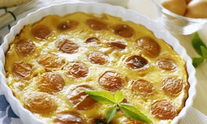 Apricot Clafoutis batter pudding jpeg