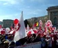 Miting al sindicatelor din Sănătate în Capitală FOTO Elena Stolerciuc 