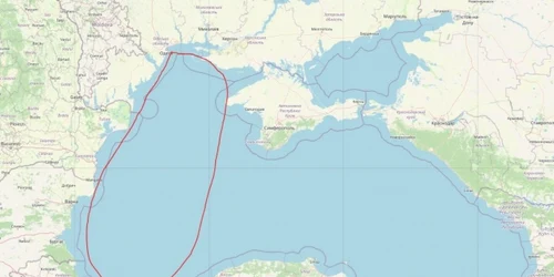 Zona minata in Marea Neagra FOTO Ukrainska Pravda