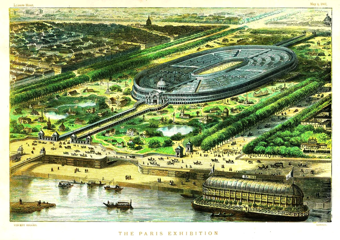 Vedere panoramică a salonului expozițional, pe malul Senei (©  Profimedia)