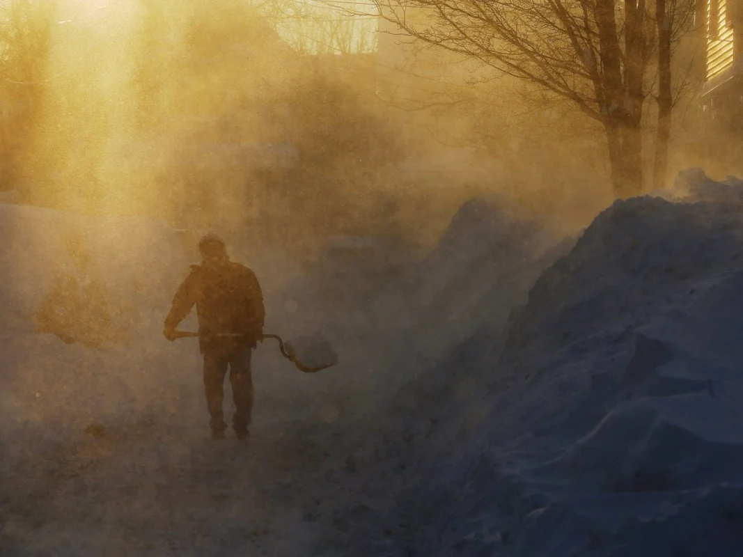 Viscol istoric in Boston FOTO Business Insider/Twitter