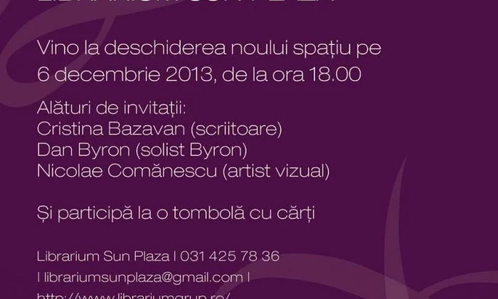 Grupul Librarium îţi oferă un concept inedit de librărie! jpeg
