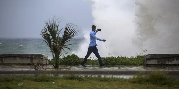 furtuna tropicala elsa  republica dominicana foto afp
