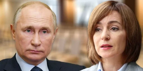 Maia Sandu si Vladimir Putin colaj Stiri.md