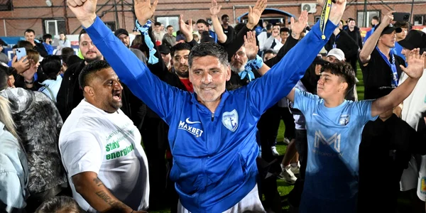 Florin Pîrvu bucurie după promovare jpg