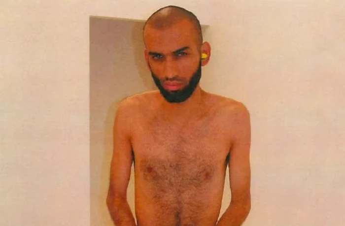 Ammar al-Baluchi, 2004, închisoarea CIA din Bucureşti. Sursă foto: The Guardian