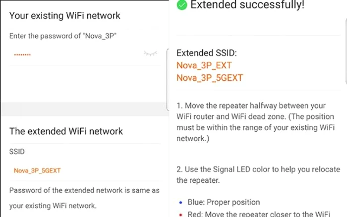colaj interfata Tenda A15 Dual Band Wi-Fi Repeater