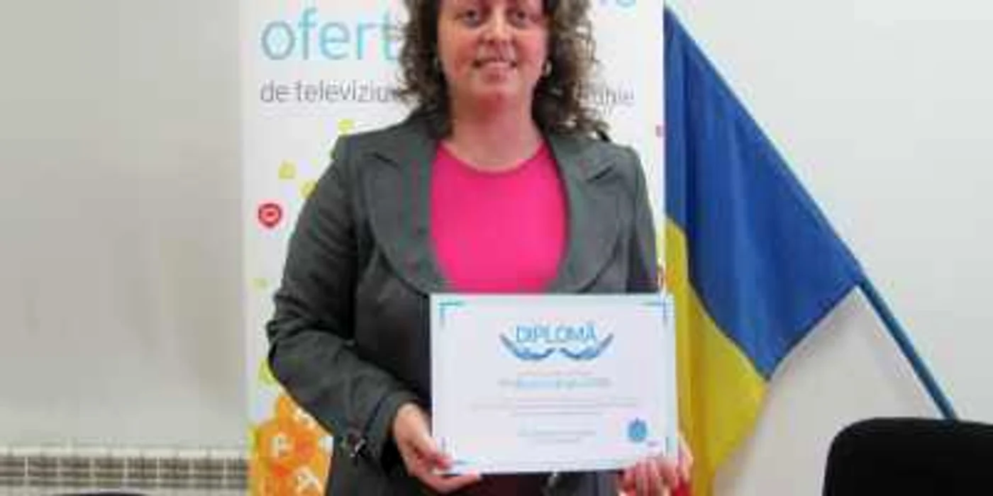 Profesoara de matematică  a fost recompensată cu un laptop 