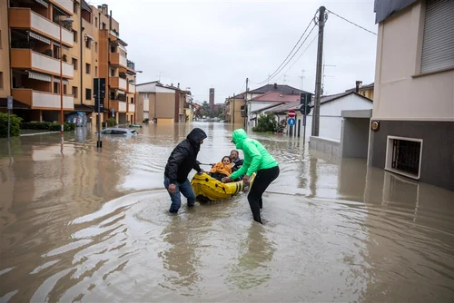 Inundații în Italia,  la 17 mai 2023 Foto EPA EFE jpg