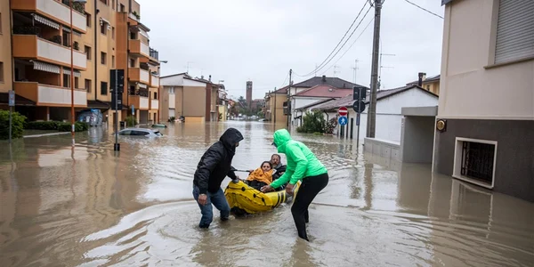 Inundații în Italia,  la 17 mai 2023 Foto EPA EFE jpg