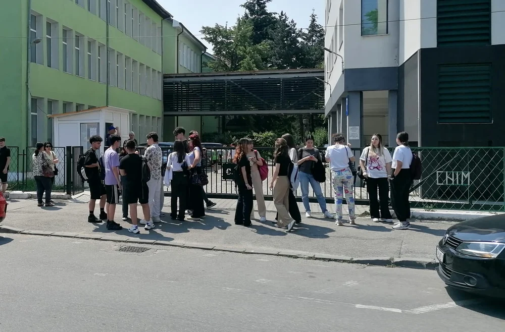Cei mai mulți elevi au susținut vineri ultima probă FOTO: A.M.