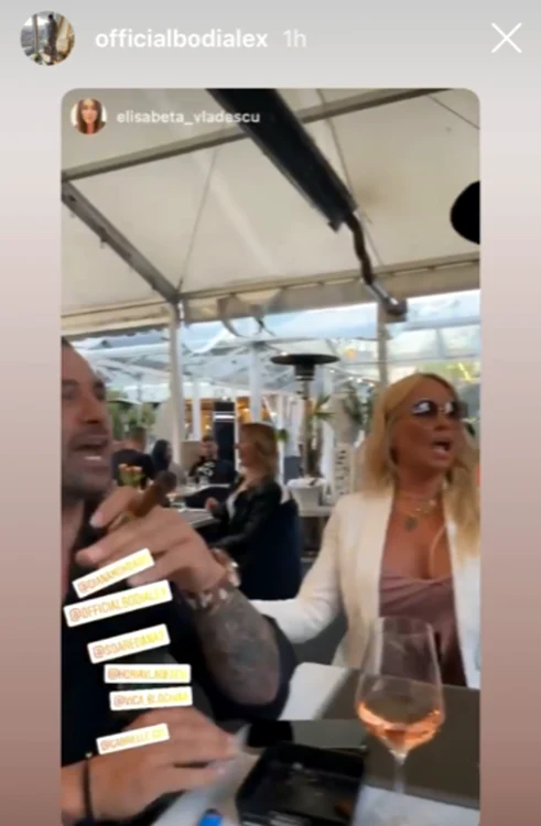 Vica Blochina, lângă Alex Bodifoto: Instagram