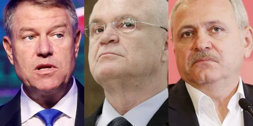 (articol) Klaus Iohannis & Eugen Nicolicea & Liviu Dragnea (foto Inquam Photos)