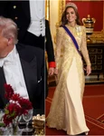Kate Middleton la dineul de stat, alături de Donald Trump  foto   Profimedia, GettyImages jpg
