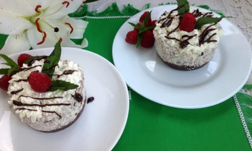 cheesecake cu menta si ciocolata 1 jpeg
