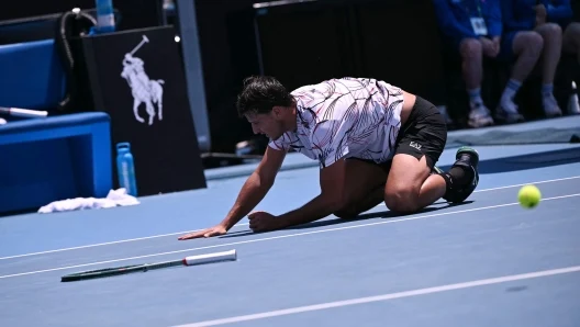 Luciano Darderi s-a schimonosit de durere la meciul cu Cristian Garin. Italianul avea nevoie disperată să meargă la toaletă