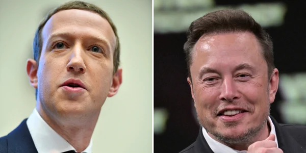Mark Zuckerberg si Elon Musk FOTO Profimedia jpg