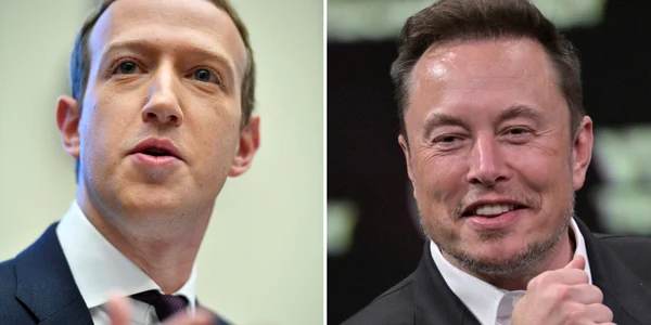 Mark Zuckerberg si Elon Musk FOTO Profimedia jpg