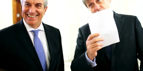 Calin Popescu Tariceanu Crin Antonescu FOTO Mediafax