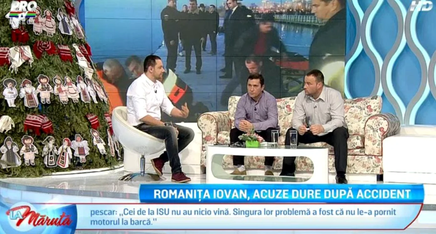 Cei doi pescari au povestit, cu lacrimi în ochi, că se simt vinovaţi la gândul că nu au auzit mai devreme ce s-a întâmplat pe Lacul Siutghiol, pentru a-i salva pe cei cei aflaţi în elicopter
