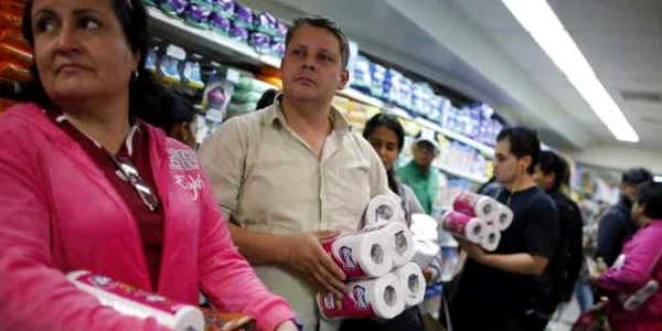 In Venezuela nu mai e hartie igienica FOTO Business Insider