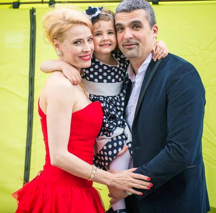 Aurelian Temişan şi Monica Davidescu au împreună o fetiţă