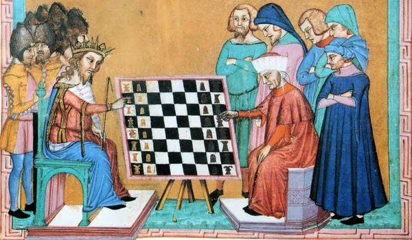 Jacobus de Cessolis Italy Chess players 1300 1400 jpg