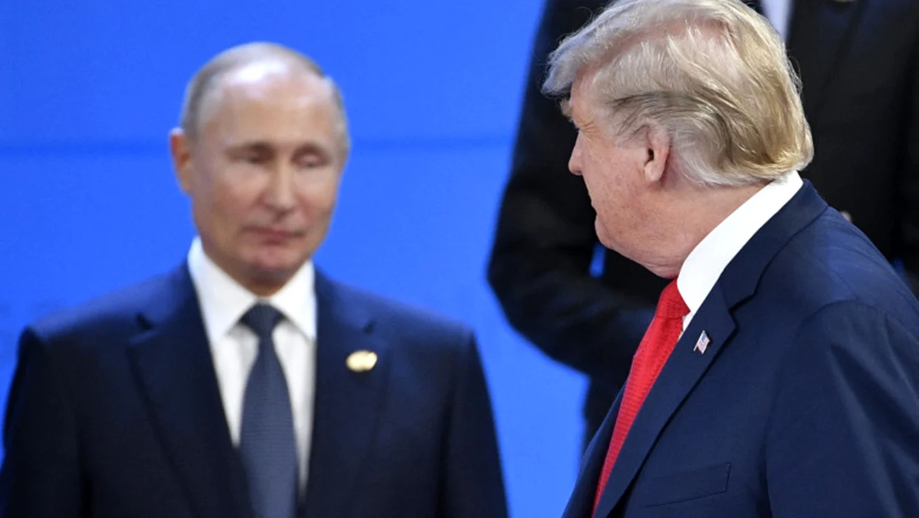Vladimir Purin și Donald Trump FOTO: EPA EFE