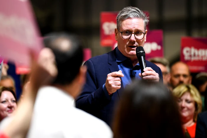 Keir Starmer în campanie electirală în Scoția FOTO PROFIMEDIA