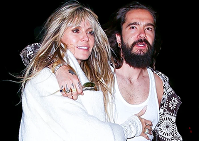 Heidi Klum s-a distrat împreună cu soţul, Tom Kaulitz. Foto: Profimedia